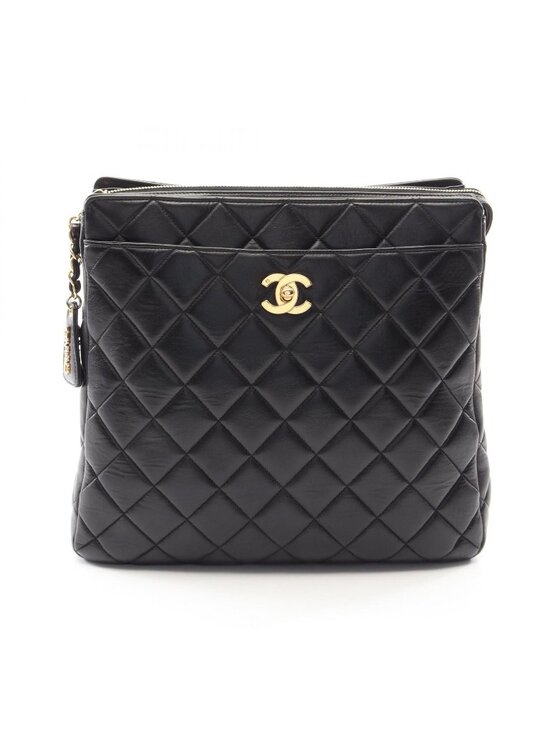 Chanel Backpack Quilted Black Lambskin main image 2